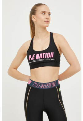 P.E Nation Спортен сутиен In Play в черно - Pepit.bg