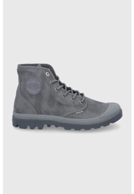Palladium Високи кецове мъжки в сиво - Pepit.bg