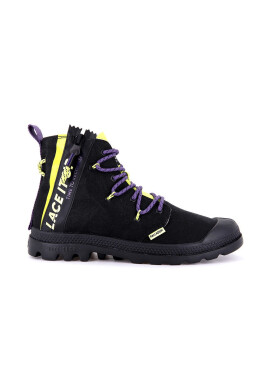 Palladium Високи кецове Pampa Lite Lace It в черно - Pepit.bg