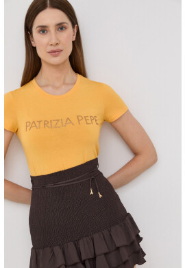 Patrizia Pepe Тениска в жълто - Pepit.bg