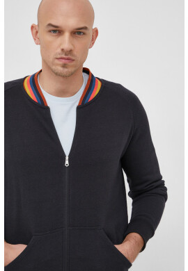 Paul Smith Памучен суичър мъжки в черно - Pepit.bg