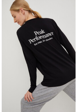 Peak Performance Памучна блуза с дълги ръкави - Pepit.bg