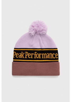 Peak Performance Шапка в лилаво от плътен трикотаж - Pepit.bg