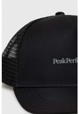 Peak Performance Шапка с козирка в черно с принт - Pepit.bg
