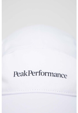 Peak Performance Шапка с козирка в бяло с принт - Pepit.bg