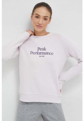Peak Performance Суичър в розово с апликация - Pepit.bg