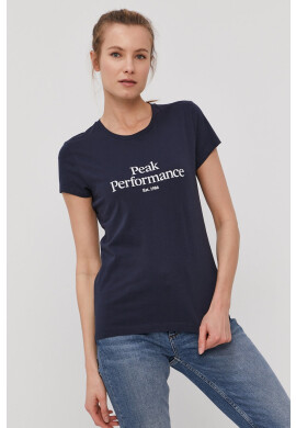 Peak Performance Тениска дамска в тъмносиньо - Pepit.bg