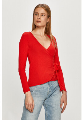Pepe Jeans Блуза Bianca в бяло с десен - Pepit.bg