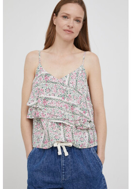 Pepe Jeans Блуза Jenny дамска с флорален десен - Pepit.bg