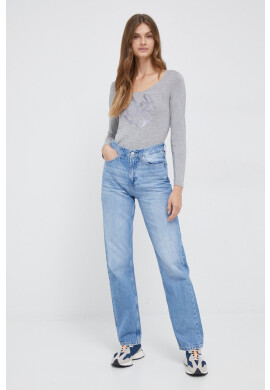 Pepe Jeans Блуза с дълги ръкави в сиво - Pepit.bg