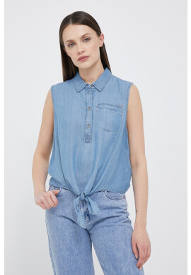Pepe Jeans Блуза Winona в синьо - Pepit.bg