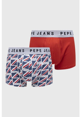 Pepe Jeans Боксерки (2 броя) в червено - Pepit.bg