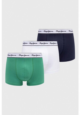 Pepe Jeans Боксерки (3 броя) в зелено - Pepit.bg