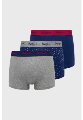 Pepe Jeans Боксерки Hud мъжки в тъмносиньо - Pepit.bg