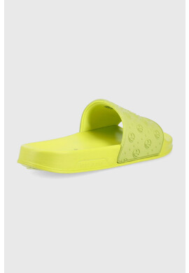 Pepe Jeans Чехли Slider Sport дамски в зелено - Pepit.bg