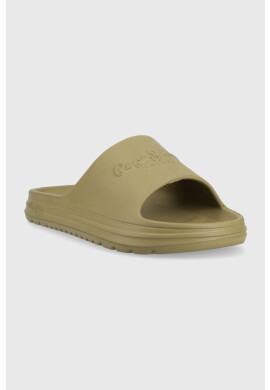 Pepe Jeans Чехли BEACH SLIDE в зелено PMS70121 - Pepit.bg