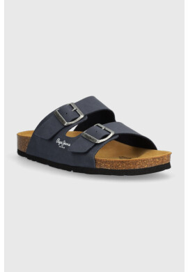Pepe Jeans Чехли BIO в тъмносиньо PMS90110 - Pepit.bg