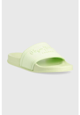 Pepe Jeans Чехли SLIDER в зелено PLS70125 - Pepit.bg