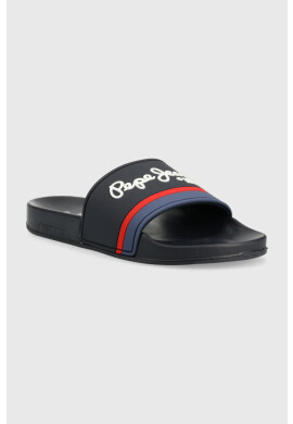 Pepe Jeans Чехли SLIDER в тъмносиньо PMS70123 - Pepit.bg
