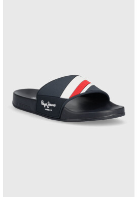 Pepe Jeans Чехли SLIDER в тъмносиньо PMS70125 - Pepit.bg