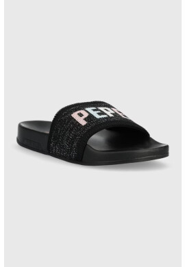 Pepe Jeans Чехли SLIDER в черно PLS70128 - Pepit.bg