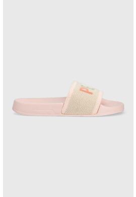 Pepe Jeans Чехли SLIDER в розово PLS70128 - Pepit.bg