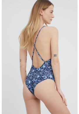 Pepe Jeans Цял бански Gia Swimsuit в тъмносиньо с леко подплатена чашка - Pepit.bg