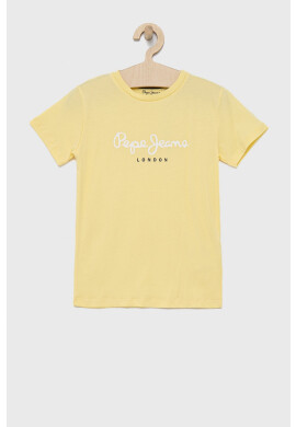 Pepe Jeans Детска памучна тениска - Pepit.bg