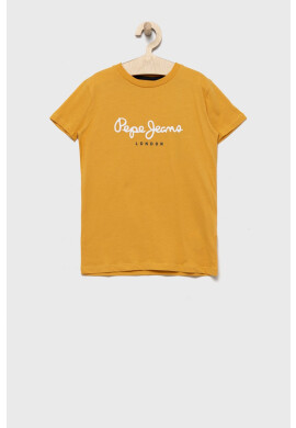 Pepe Jeans Детска памучна тениска - Pepit.bg