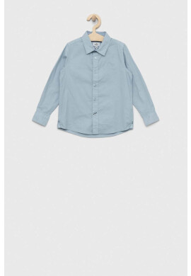 Pepe Jeans Детска риза Non-denim в синьо - Pepit.bg