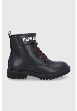 Pepe Jeans Детски боти в черно - Pepit.bg