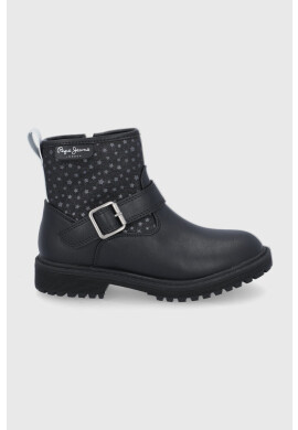 Pepe Jeans Детски боти в черно - Pepit.bg