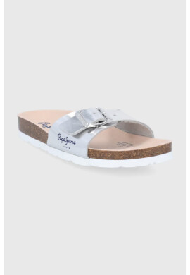 Pepe Jeans Детски чехли в бяло - Pepit.bg