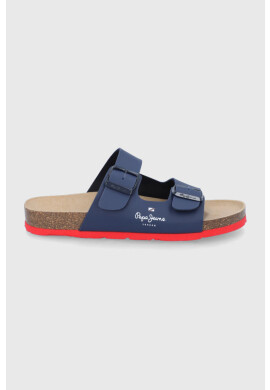 Pepe Jeans Детски чехли в тъмносиньо - Pepit.bg