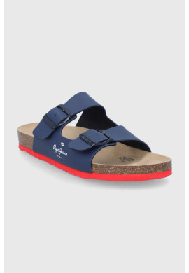 Pepe Jeans Детски чехли в тъмносиньо - Pepit.bg