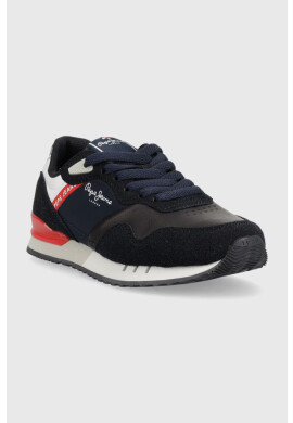 Pepe Jeans Детски маратонки в тъмносиньо - Pepit.bg