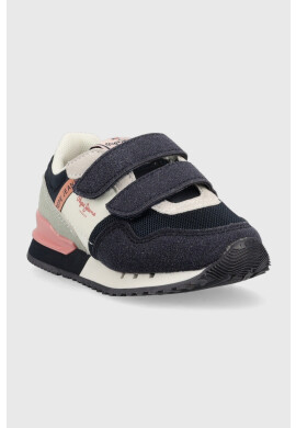 Pepe Jeans Детски маратонки в тъмносиньо - Pepit.bg