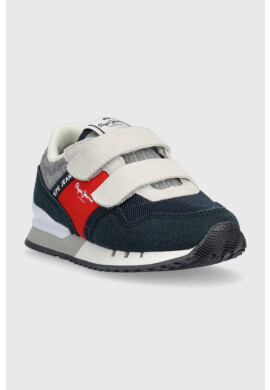Pepe Jeans Детски маратонки в тъмносиньо - Pepit.bg