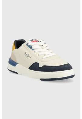 Pepe Jeans Детски маратонки Baxter Boy Basket в бежово - Pepit.bg