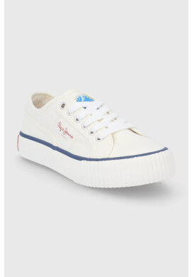 Pepe Jeans Детски ниски кецове в зелено - Pepit.bg