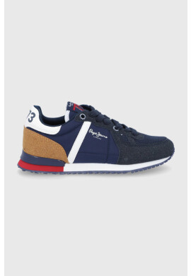 Pepe Jeans Детски обувки Sidney в тъмносиньо - Pepit.bg