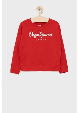 Pepe Jeans Детски памучен суичър - Pepit.bg