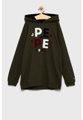 Pepe Jeans Детски памучен суичър - Pepit.bg