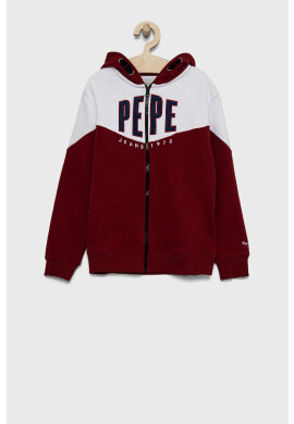 Pepe Jeans Детски памучен суичър - Pepit.bg