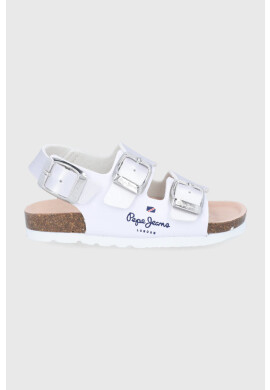 Pepe Jeans Детски сандали в бяло - Pepit.bg