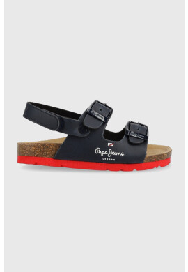 Pepe Jeans Детски сандали Bio Double в тъмносиньо - Pepit.bg