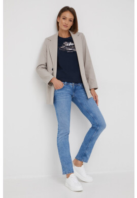 Pepe Jeans Дънки дамски с ниска талия - Pepit.bg