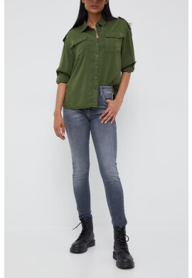 Pepe Jeans Дънки в с висока талия - Pepit.bg