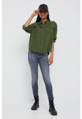 Pepe Jeans Дънки в с висока талия - Pepit.bg