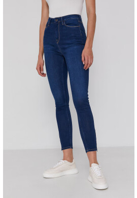 Pepe Jeans Дънки Dion дамски с висока талия - Pepit.bg